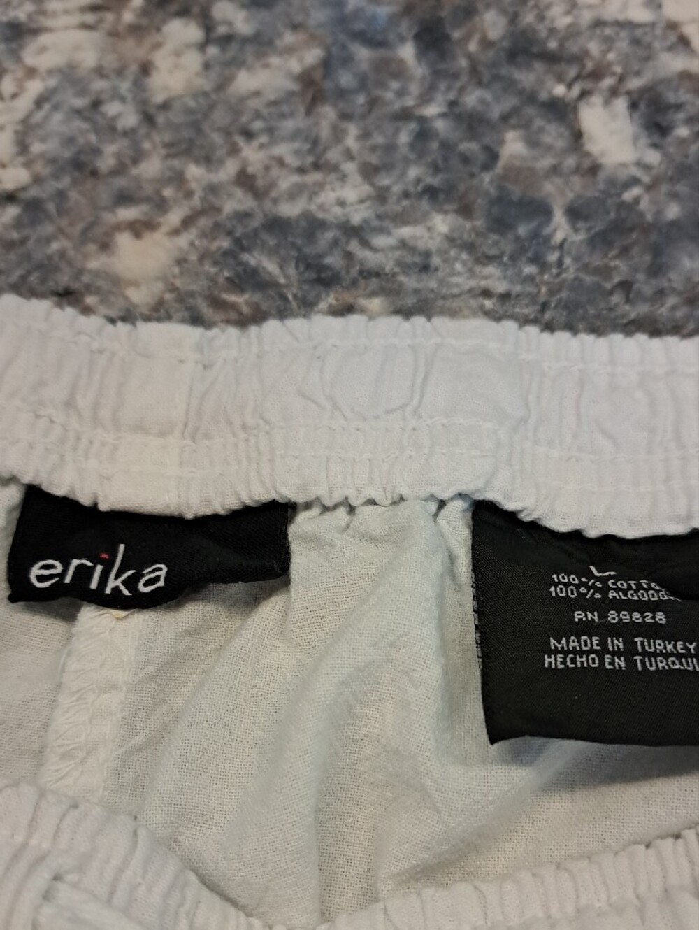 Erika Women's White Athletic Pull-On Shorts - Picture 5 of 5